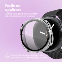 imoshion Cover rigida integrale Samsung Galaxy Watch 8 (44 mm) - Trasparente