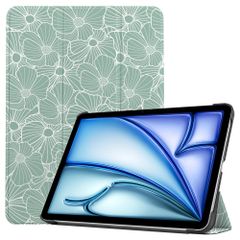 imoshion Cover Trifold Design Apple iPad Air 11 pollici (2026) M4 / (2025) M3 / (2024) M2 / Air 5 (2022) / Air 4 (2020) - Botanica