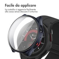imoshion Cover rigida integrale Samsung Galaxy Watch 5 - 40 mm - Blu scuro