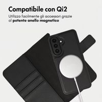 imoshion Cover a libro di lusso 2-in-1 rimovibile Samsung Galaxy A57 (5G) - Nero