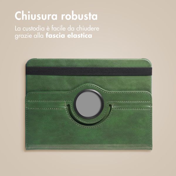 imoshion Cover Girevole a 360° Samsung Galaxy Tab A11 Plus - Verde