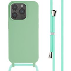 imoshion Cover in Silicone con Cordino Apple iPhone 15 Pro - Verde