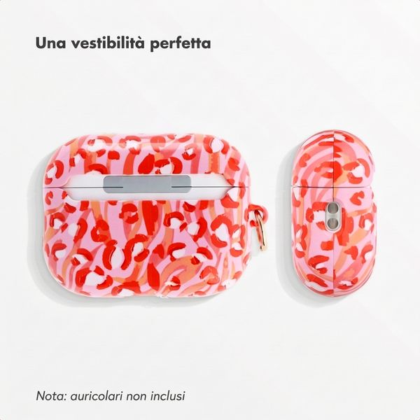 Selencia Cover Vivid  Apple Airpods Pro 3 - Wild Spots Lipstick