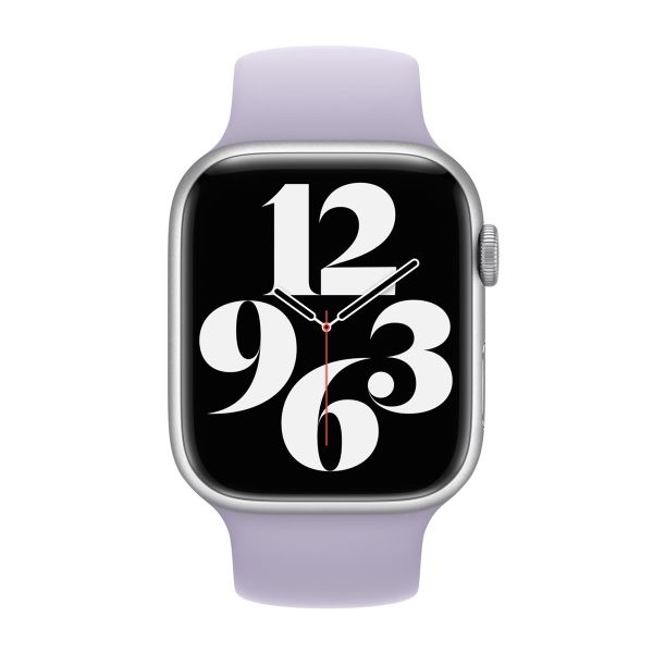 Apple Cinturino Solo Loop Apple Watch | 38/40/41/42 mm - Taglia 5 - Purple Fog