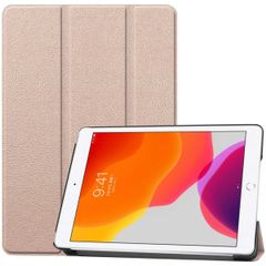 imoshion Cover a libro Trifold Apple iPad 9 (2021) 10.2 pollici / iPad 8 (2020) 10.2 pollici / iPad 7 (2019) 10.2 pollici - Oro rosa