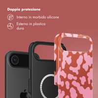 Selencia Cover posteriore Vivid con MagSafe Apple iPhone Air - Moo’d Blush Pink