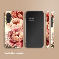 Selencia Cover Posteriore Vivid Samsung Galaxy A36 / A56 - Vintage Peony