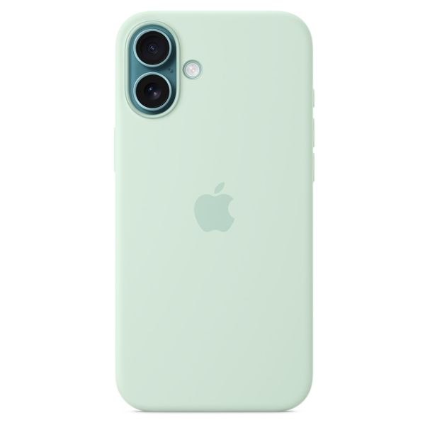 Apple Cover Posteriore in Silicone con MagSafe Apple iPhone 16 Plus - Aquamarine