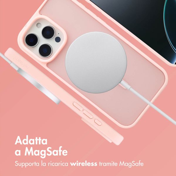imoshion Cover posteriore Color Guard con MagSafe Apple iPhone 16 Pro - Rosa chiaro