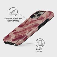 Burga Cover Posteriore Resistente con MagSafe Apple iPhone 16 Pro - Tender Kiss