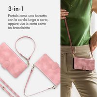 imoshion Cover a libro con Cordino Samsung Galaxy S25 Plus - Rosa