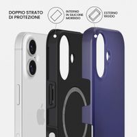Burga Cover Posteriore Resistente con MagSafe Apple iPhone 16 - Moonwalker