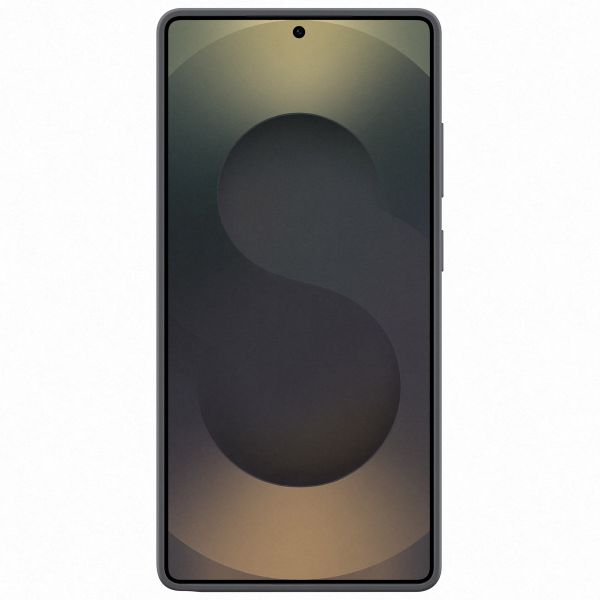 Samsung Cover originale in silicone Samsung Galaxy S25 Ultra - Nero
