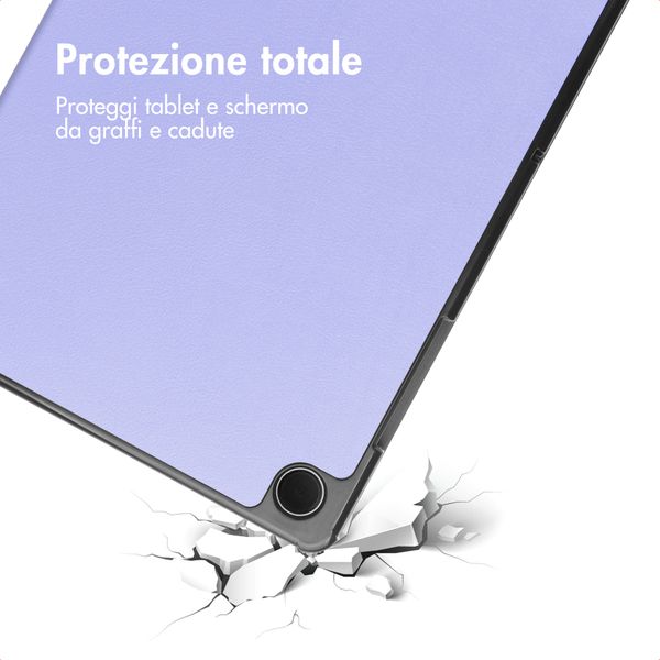imoshion Cover a libro Trifold Samsung Galaxy Tab A11 Plus - Lilla