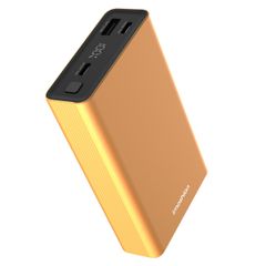 imoshion Powerbank in alluminio Ultra Series 20.000 mAh - Ricarica rapida fino a 33 watt - Oro
