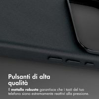 Accezz Cover in Pelle con MagSafe Apple iPhone 18 Pro / 17 Pro - Onyx Black