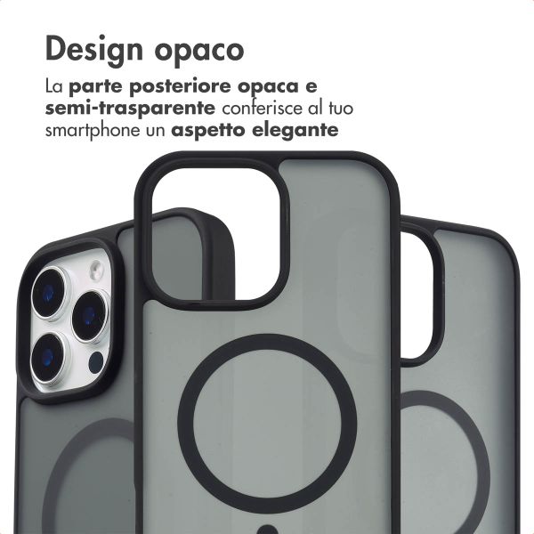 imoshion Cover posteriore Color Guard con MagSafe Apple iPhone 16 Pro - Nero