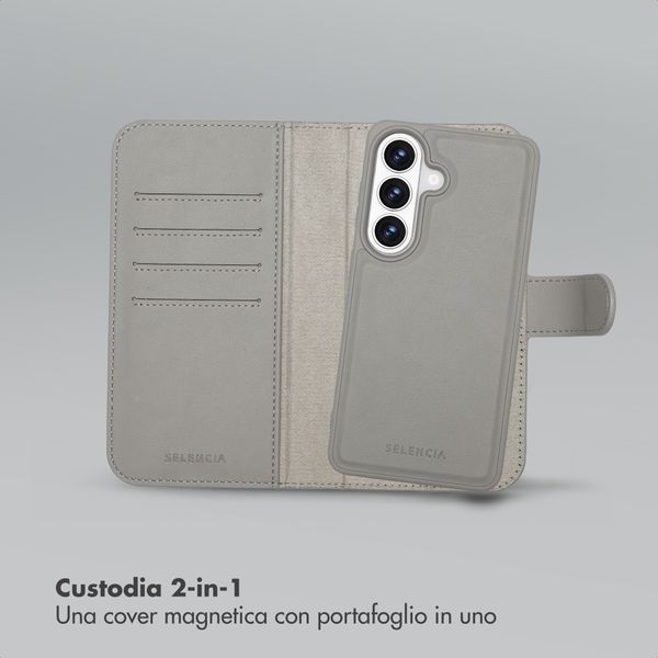 Selencia Libreria rimovibile Olyn con MagSafe Samsung Galaxy S26 - Grigio