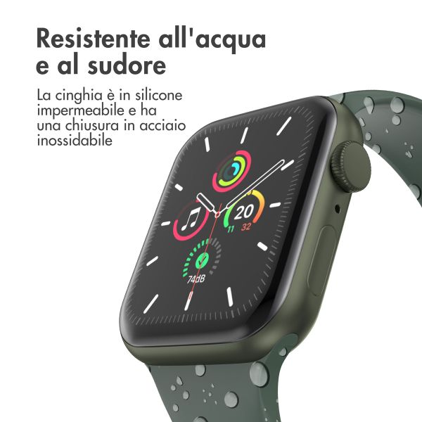 imoshion Cinturino in silicone⁺ Apple Watch | 44/45/46/49 mm - Taglia M/L - Olive