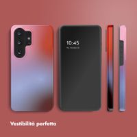 Selencia Cover Posteriore Vivid Samsung Galaxy S26 Ultra - Gradient Soft Blush
