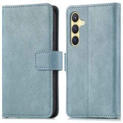 imoshion Cover a libro di Lusso Samsung Galaxy S24 Plus - Azzurro