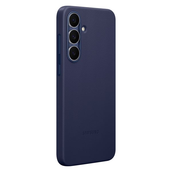 Samsung Cover originale KindSuit in pelle vegana Samsung Galaxy S25 FE - Dark Blue
