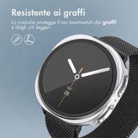imoshion Cover rigida integrale Samsung Galaxy Watch 8 (44 mm) - Argento