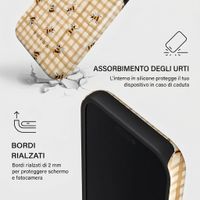 Burga Cover Posteriore Resistente con MagSafe Apple iPhone 17 Pro - Honeycomb