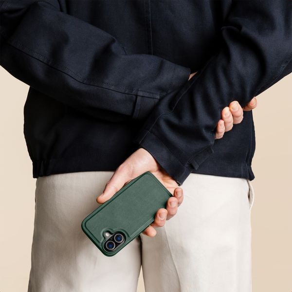 Accezz Cover a libro Edge rimovibile con MagSafe Apple iPhone 18 Pro / 17 Pro - Verde