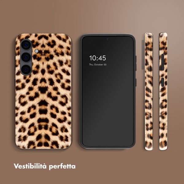 Selencia Cover posteriore Vivid con MagSafe Samsung Galaxy S24 - Wild Leo