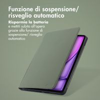 Accezz Cover Tablet Classica Apple iPad Air 13 pollici (2026) M4 / (2025) M3 / (2024) M2 - Verde