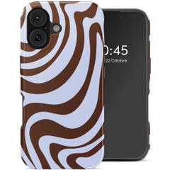 Selencia Cover posteriore Vivid con MagSafe Apple iPhone 17 - Dream Swirl Chocolate