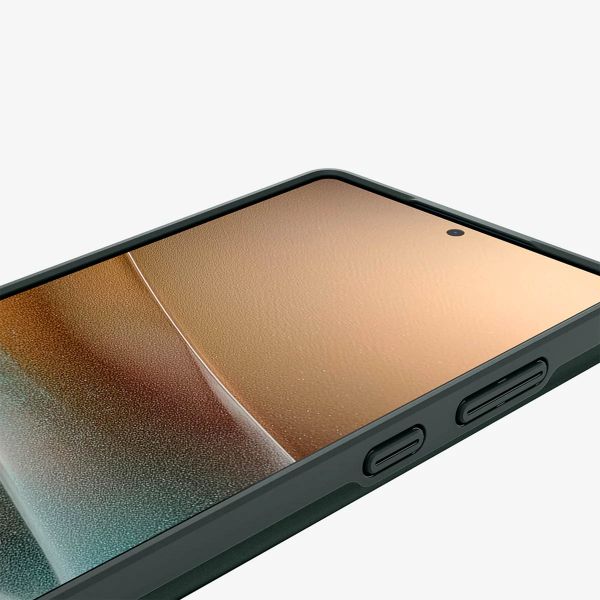 Spigen Cover posteriore Thin Fit MagSafe Samsung Galaxy S25 Ultra - Abyss Green
