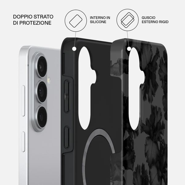 Burga Cover Posteriore Resistente con MagSafe Samsung Galaxy S26 - Nocturnal