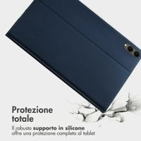 Accezz Cover Tablet Classica Samsung Galaxy Tab S11 Ultra - Blu scuro