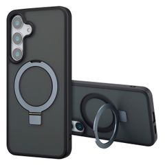 Accezz Cover con anello e supporto con MagSafe Samsung Galaxy S25 Plus - Nero