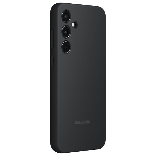 Samsung Cover originale in silicone Samsung Galaxy A55 - Nero