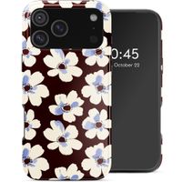 Selencia Cover posteriore Vivid con MagSafe Apple iPhone 17 Pro Max - Choco Flower Pop