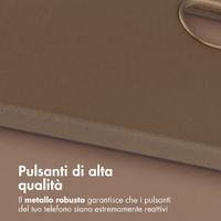 Accezz Cover in Pelle con MagSafe Samsung Galaxy A57 (5G) - Marrone caffè