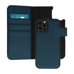 imoshion Cover a libro di lusso 2-in-1 rimovibile Apple iPhone 12 (Pro) - Blu