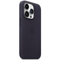 Apple Cover Posteriore in Pelle con MagSafe Apple iPhone 14 Pro - Ink
