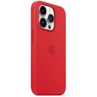 Apple Cover Posteriore in Silicone con MagSafe Apple iPhone 14 Pro - Rosso