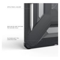 UAG Custodia posteriore Scout Plus con supporto Apple iPad Air 13 pollici (2026) M4 / (2025) M3 / (2024) M2 - Ash