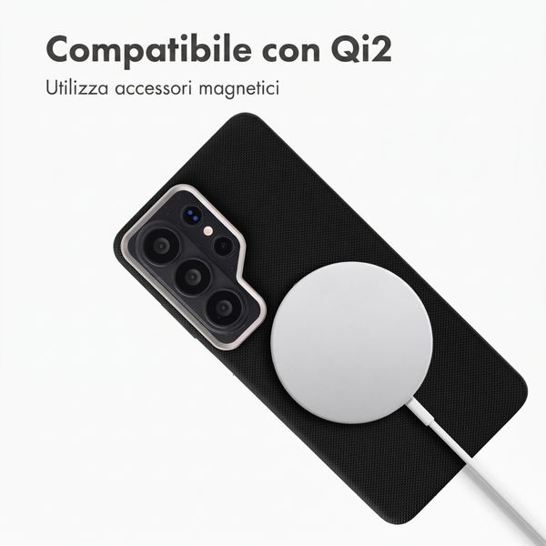 Accezz Cover Mesh con MagSafe Samsung Galaxy S26 Ultra - Nero