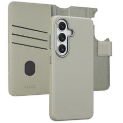 Accezz Cover in pelle 2 in 1 con MagSafe Samsung Galaxy S26 - Light Grey