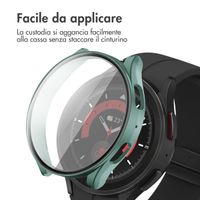 imoshion Cover rigida integrale Samsung Galaxy Watch 5 - 44 mm - Verde scuro