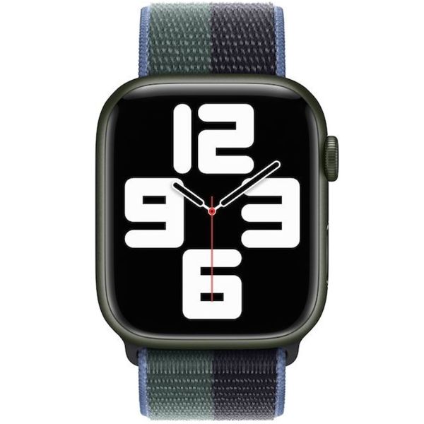 Apple Cinturino Sport Loop Apple Watch | 44/45/46/49 mm - Midnight Green