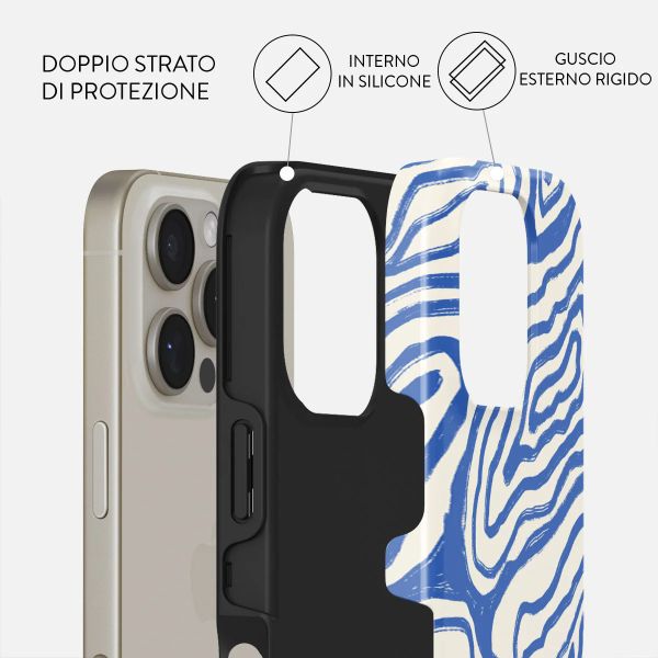 Burga Cover Posteriore Resistente Apple iPhone 16 Pro Max - Seven Seas