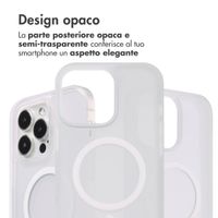 imoshion Cover posteriore Color Guard con MagSafe Apple iPhone 14 Pro Max - Bianco