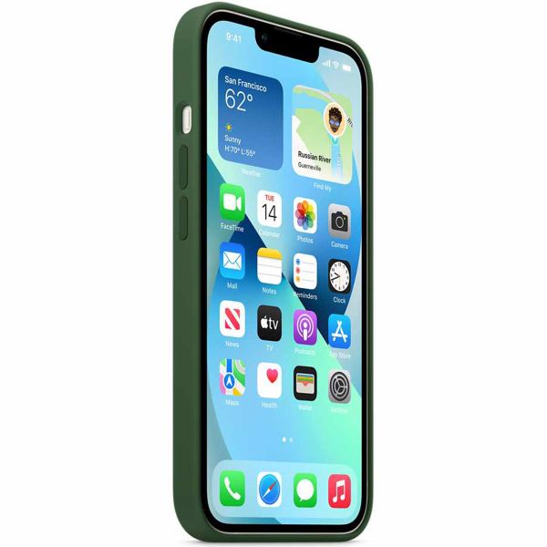 Apple Cover Posteriore in Silicone con MagSafe Apple iPhone 13 - Clover